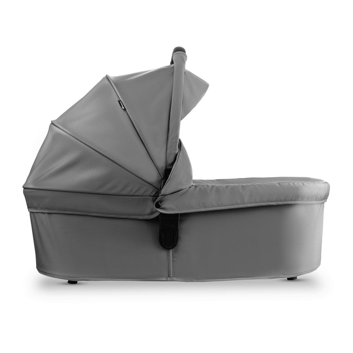 WÓZEK DZIECIĘCY - ZESTAW SHOP N CARE TRIO SET - czarny/szary, Basics, tworzywo sztuczne/metal (52/110/91cm) - Hauck