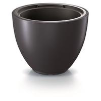 Kaspó Heos Classic - antracit, Basics, műanyag