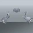 Strahler Matti, max. 2x40 Watt - Grau, LIFESTYLE, Metall (11/11/28cm) - MÖMAX modern living