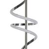 LED-GOLVLAMPA LINA - kromfärg/nickelfärgad, Modern, metall/plast (23/23/151cm) - Mömax