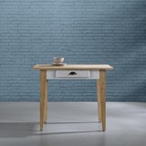 Küchentisch Nicolo 100x71cm - Braun/Weiß, MODERN, Holz (100/71/78,5cm) - Mömax modern living
