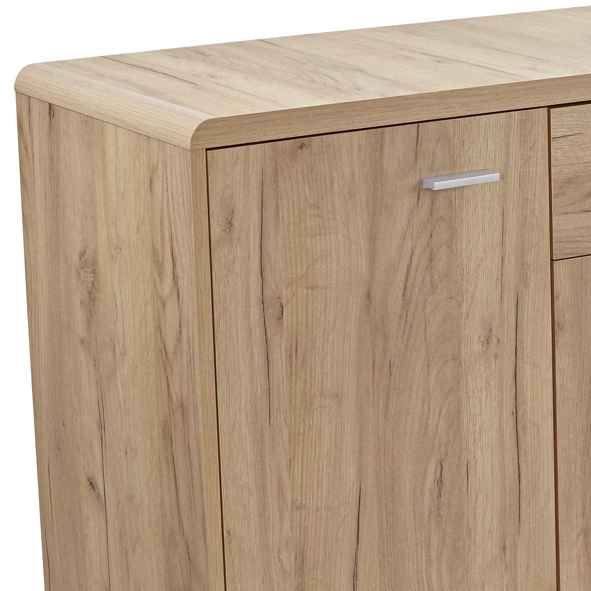 Comodă FONTANA - culoare lemn stejar, Modern, material pe bază de lemn (174/87/40cm) - Modern Living