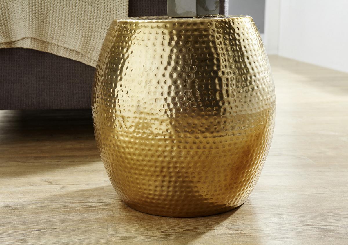Mizica Pedro - zlate barve, Trendi, kovina (42/42/42cm) - MID.YOU