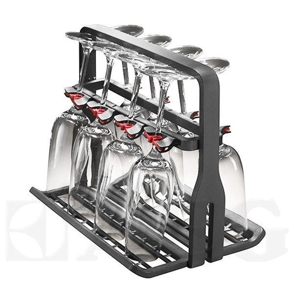 Korbeinsatz AEG Gläserkorb - Anthrazit, Kunststoff (33/26/222cm) - AEG