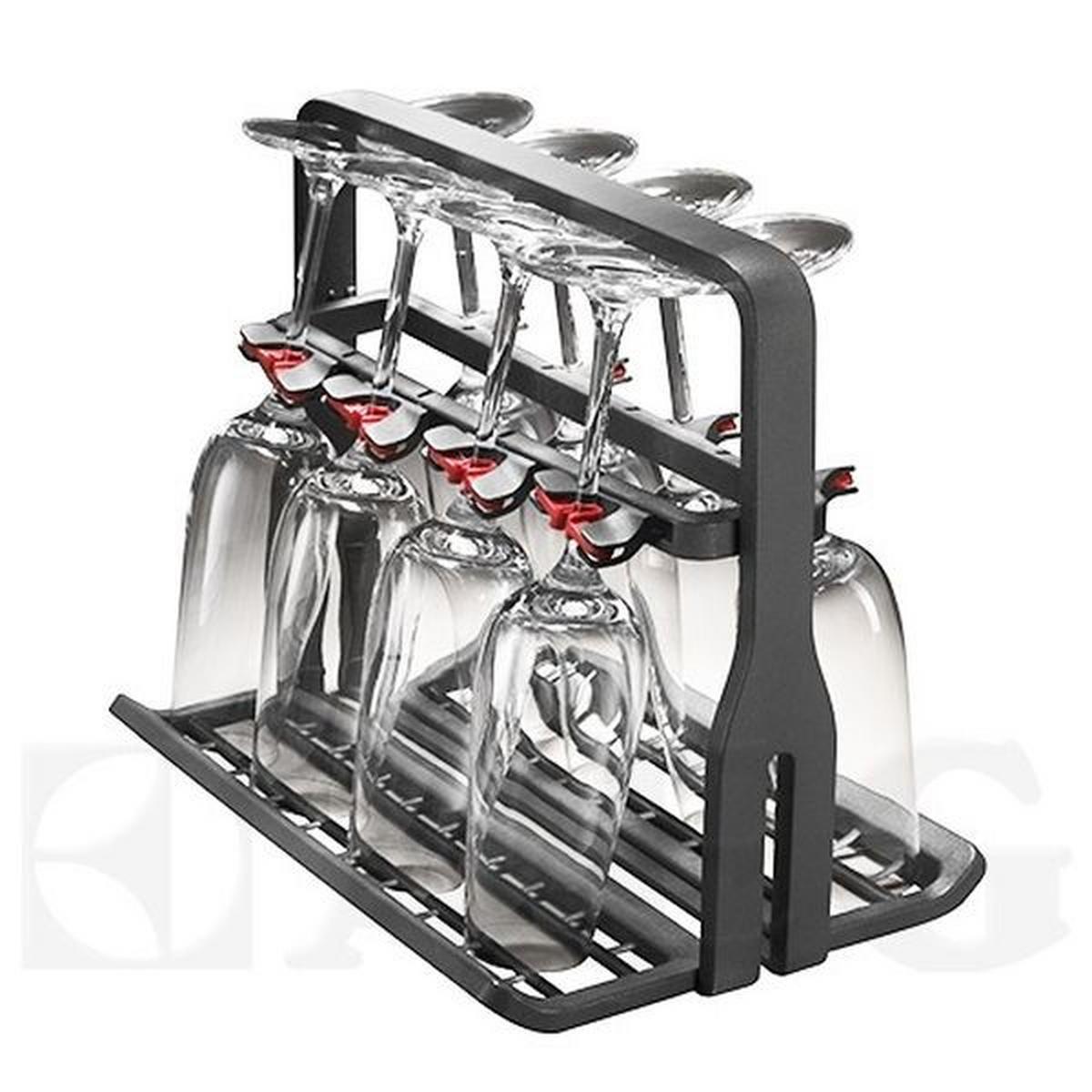 Korbeinsatz AEG Gläserkorb - Anthrazit, Kunststoff (33/26/222cm) - AEG