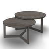 LOUNGEGRUPP MALOU - mörkgrå/antracit, Modern, metall/textil (218/68/76,5cm) - Bessagi Garden