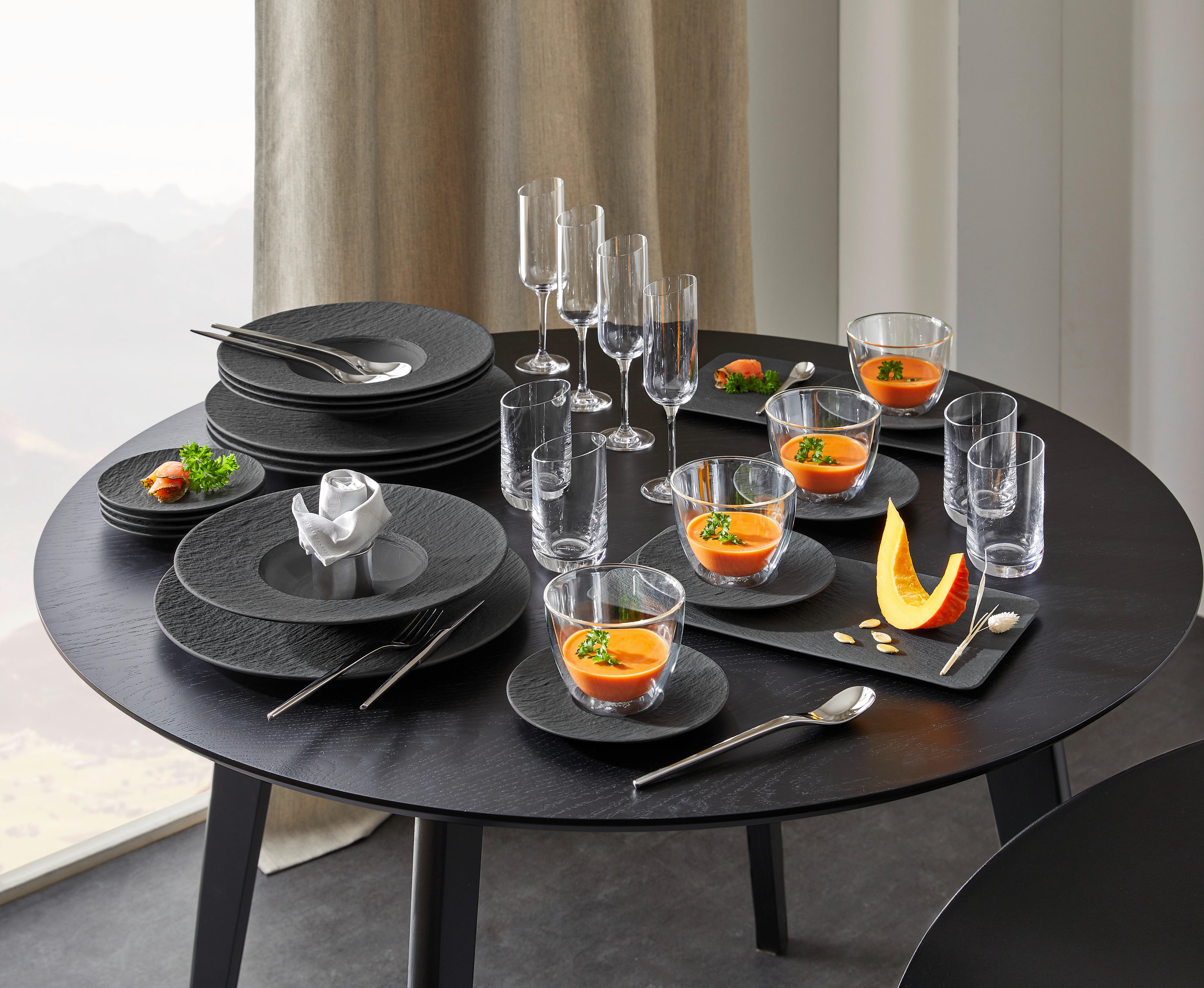 FILIŻANKA DO KAWY 10-4239-1300 VILLEROY & BOCH - czarny, Design, ceramika (220ml) - Villeroy & Boch