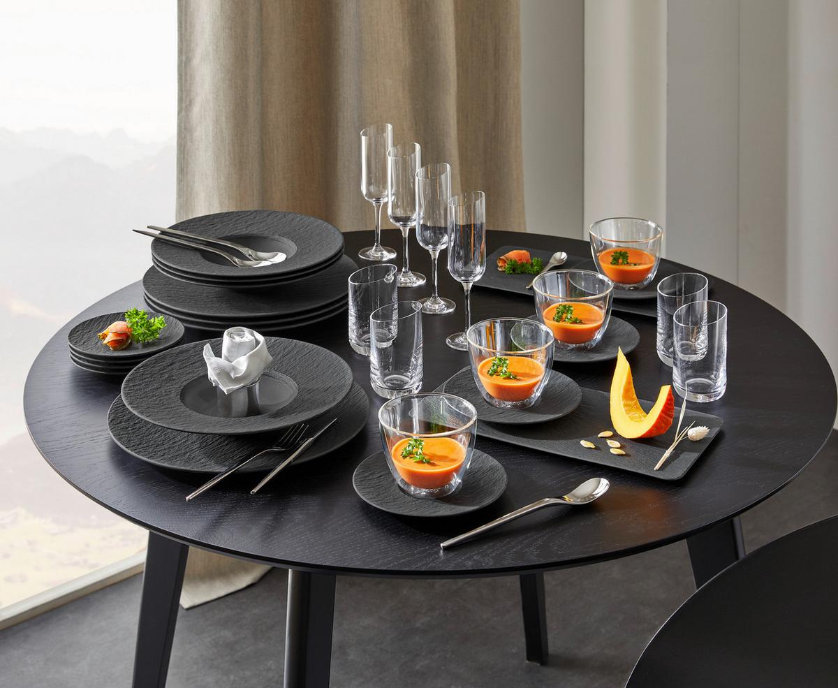 FILIŻANKA DO KAWY 10-4239-1300 VILLEROY & BOCH - czarny, Design, ceramika (220ml) - Villeroy & Boch
