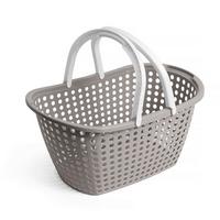 Nakupovalna Košara Anna - sivobež, Konvencionalno, tekstil (31/22/44cm) - Mömax