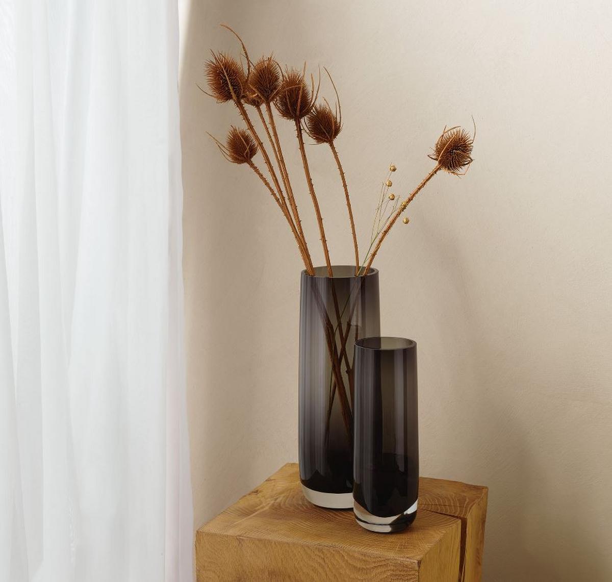 WAZON AJANA - ciemnoszary, Basics, szkło (8/22cm) - ASA