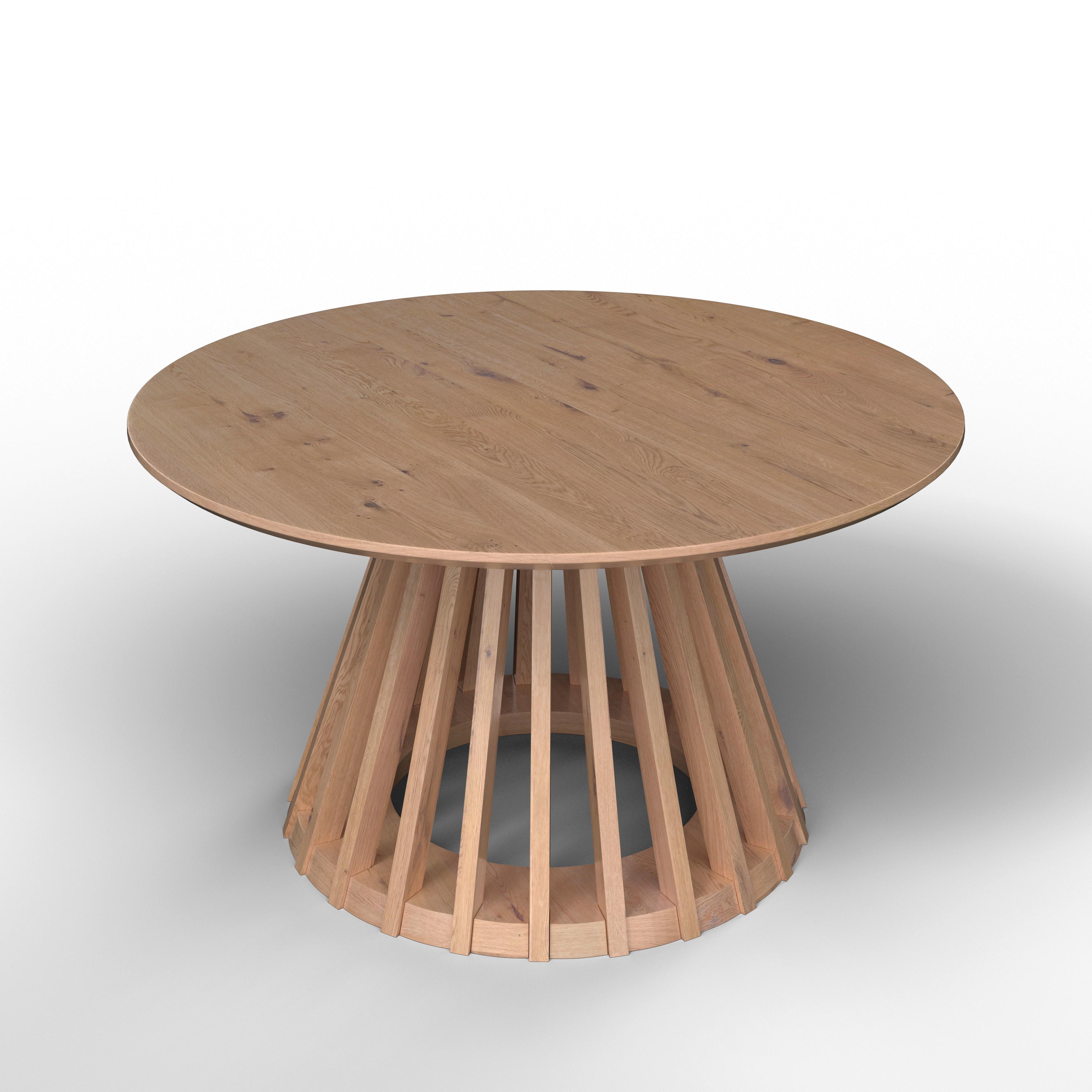 SOFFBORD ENNIO - ekfärgad, Modern, trämaterial/trä (80/40cm) - Bessagi Home