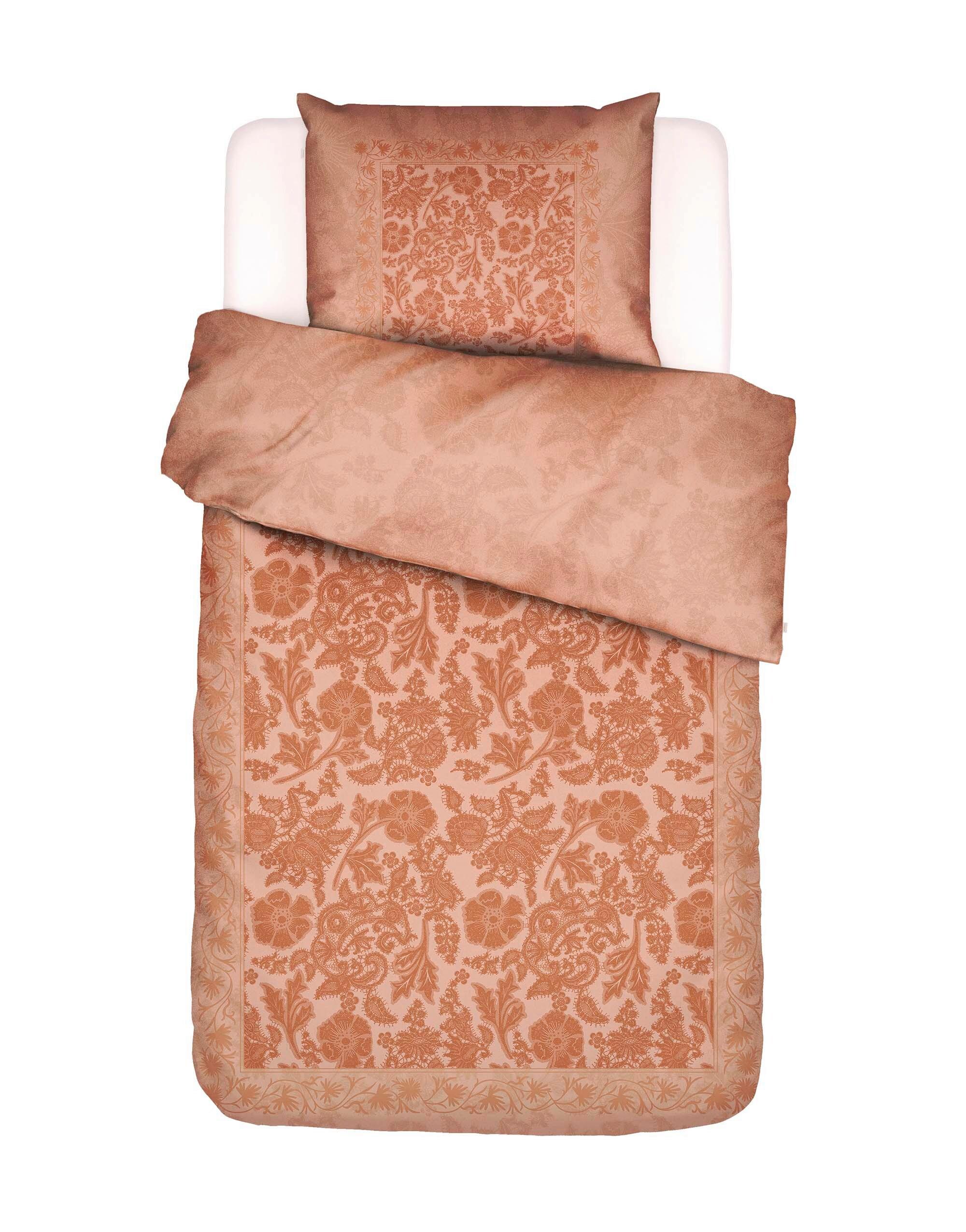 POŚCIEL MAERE - jaskrawy róż, Basics, tkanina (135/200cm) - Essenza