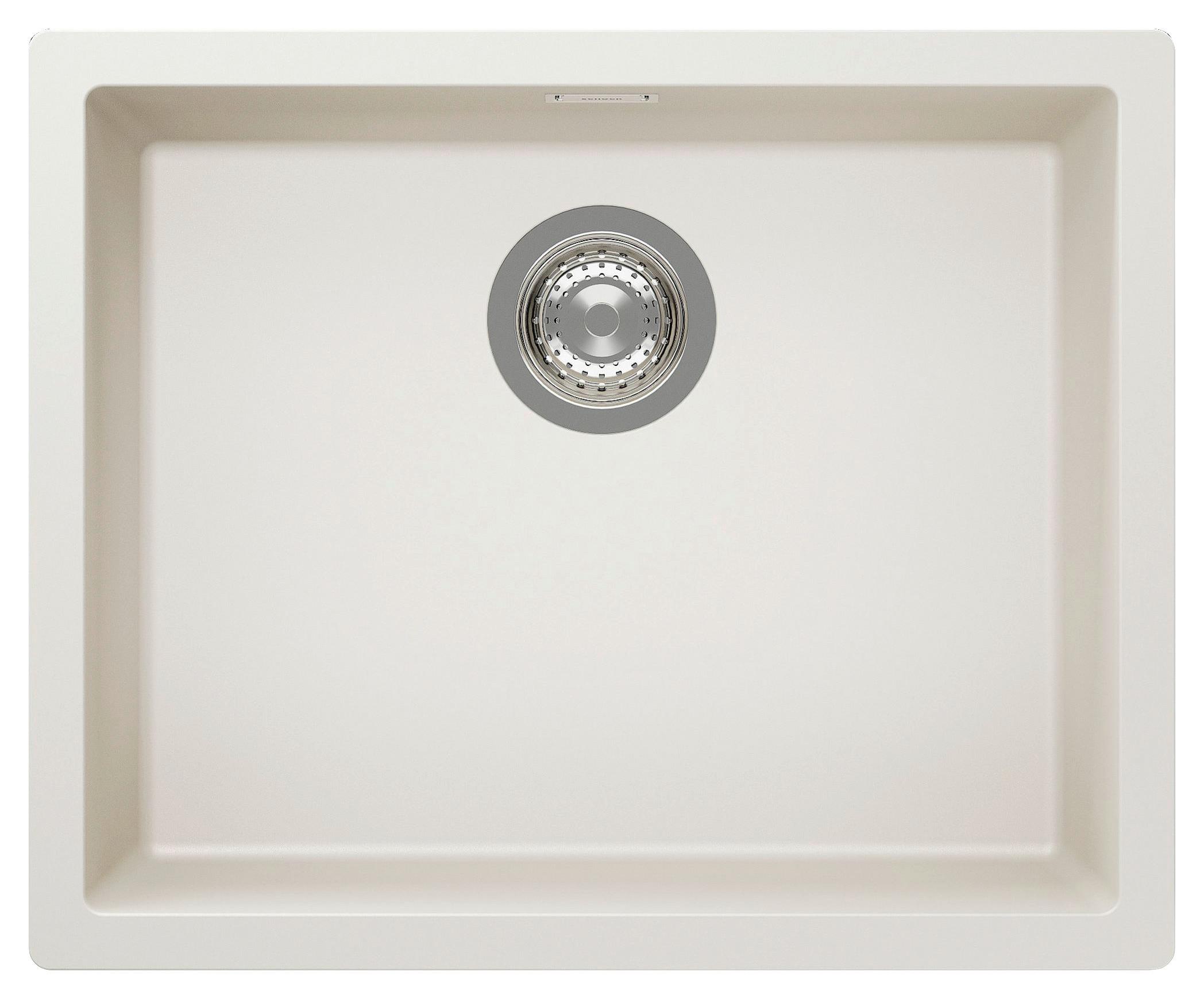 Spüle Kain 100LFBMGL Magnolie - Magnolie, MODERN, Naturmaterialien/Stein (55,5/45,6cm) - Schock