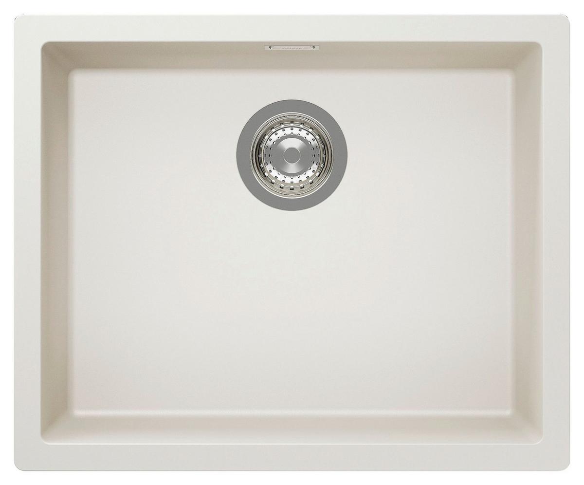 Spüle Kain 100LFBMGL Magnolie - Magnolie, MODERN, Naturmaterialien/Stein (55,5/45,6cm) - Schock