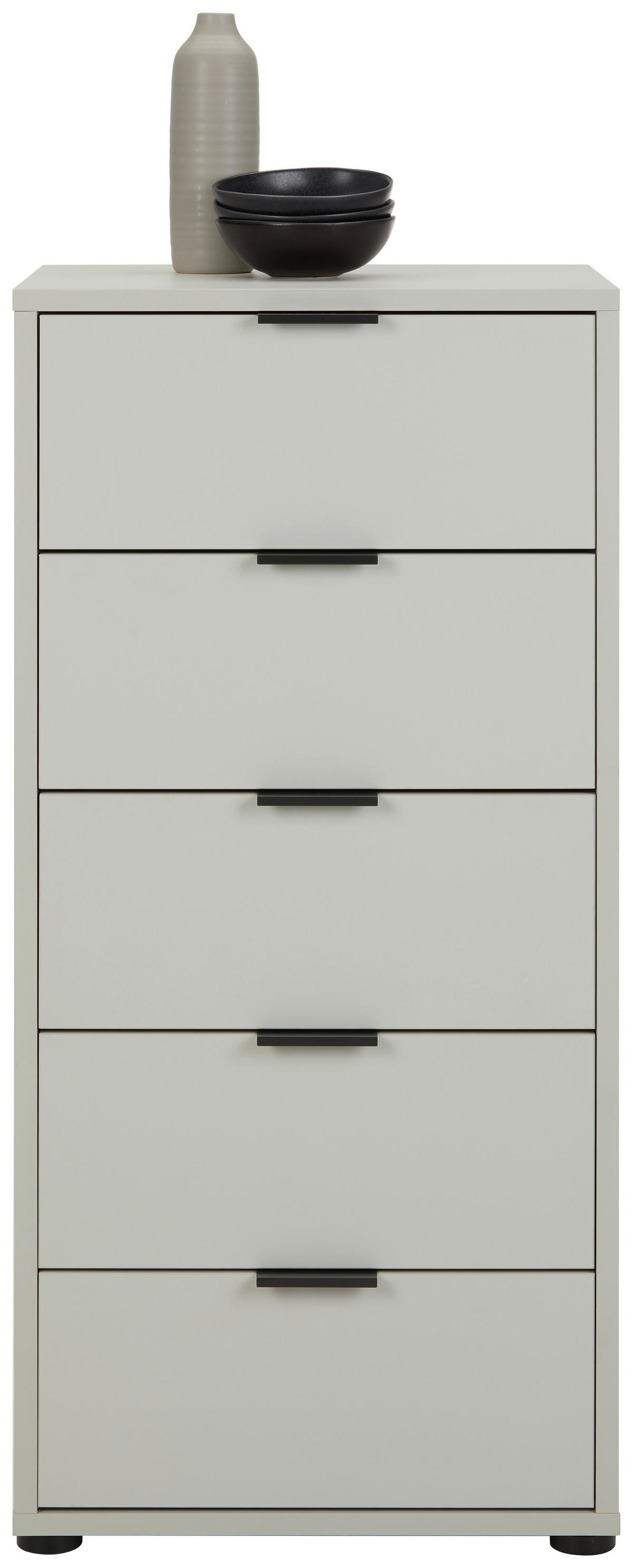 Komoda Bounty - siva/antracit, Moderno (51/108/45cm) - Premium Living