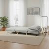 BÄDDFÅTÖLJ LAYLA - ljusgrå/naturfärgad, Modern, trä/textil (104/92/84cm) - Bessagi Home