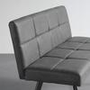 BANC COOPER - gris/noir, MODERN, métal/textile (140/85/60cm) - Mömax