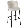 BARKRUK SHELL - Beige/Zwart, Modern, Hout/Textiel (47/102/54cm) - Premium Living