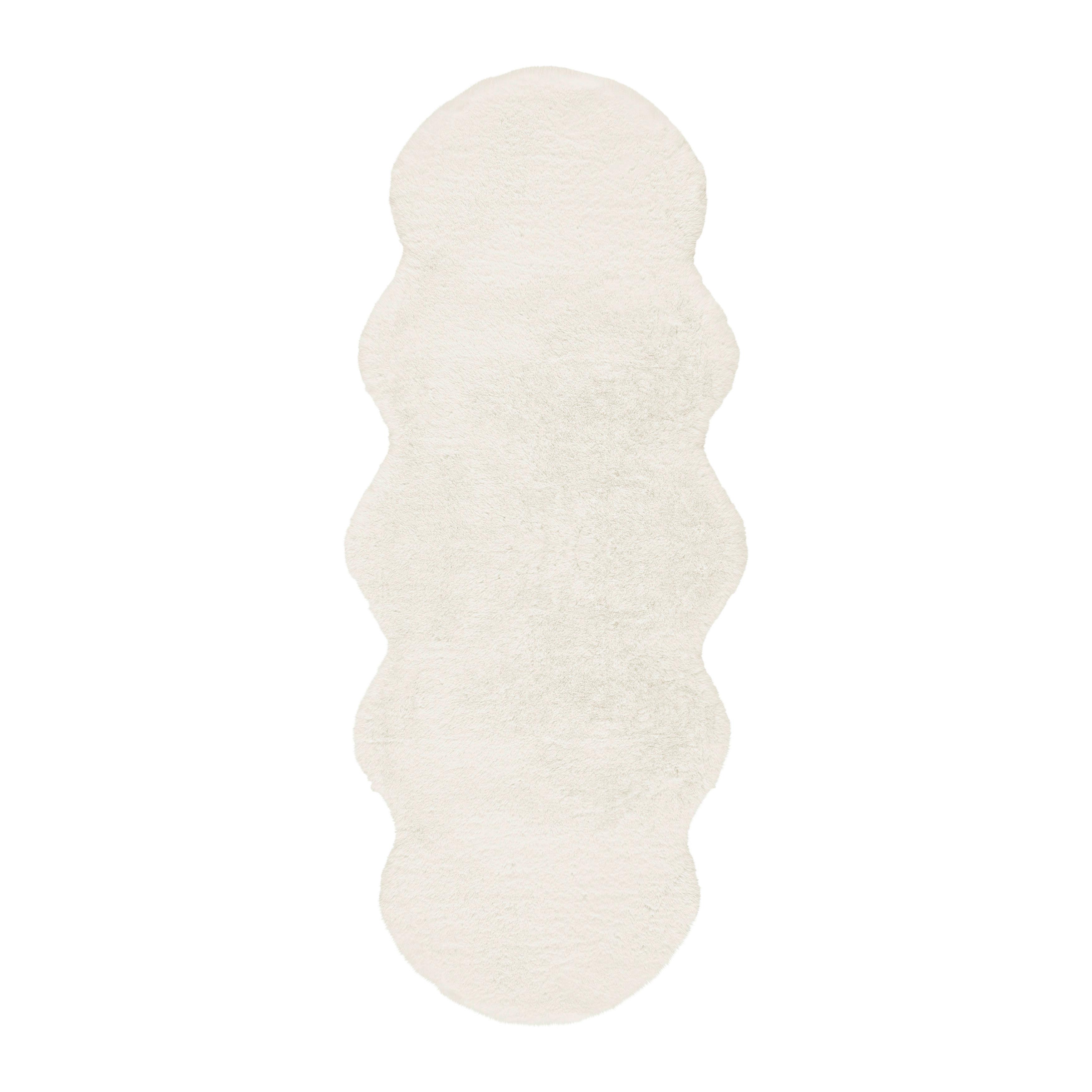 Műszőrme Nico 60/150 - krémszínű, Konventionell, szőrme (60/150cm) - Mömax