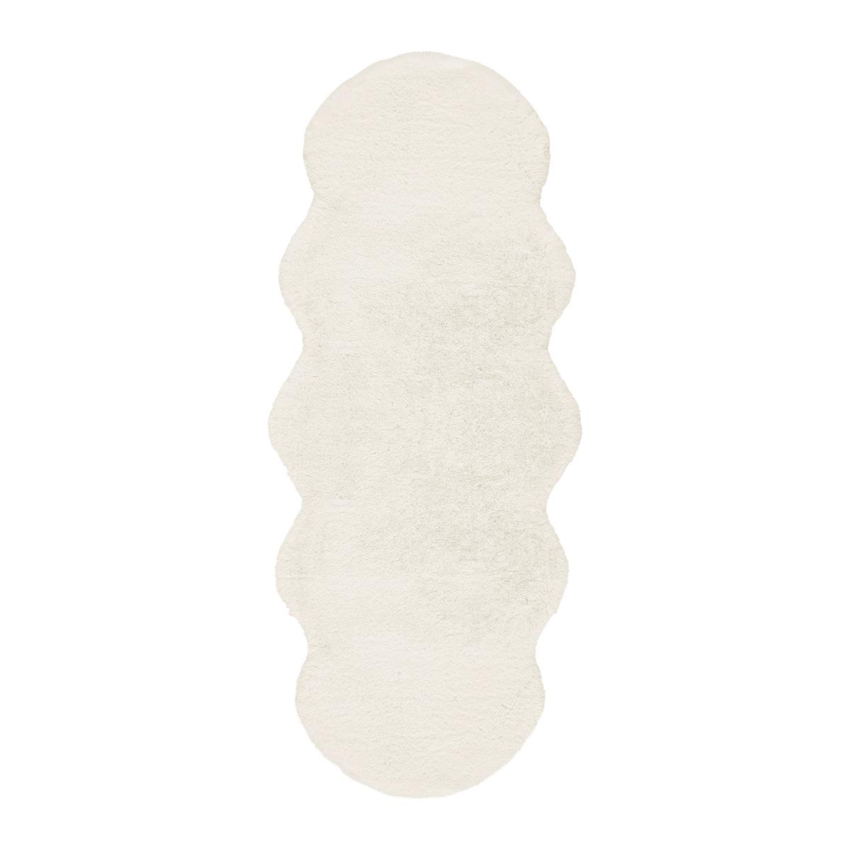 Kunstfell Nico 2 in Creme ca. 60x150cm - Creme, KONVENTIONELL, Fell (60/150cm) - Mömax