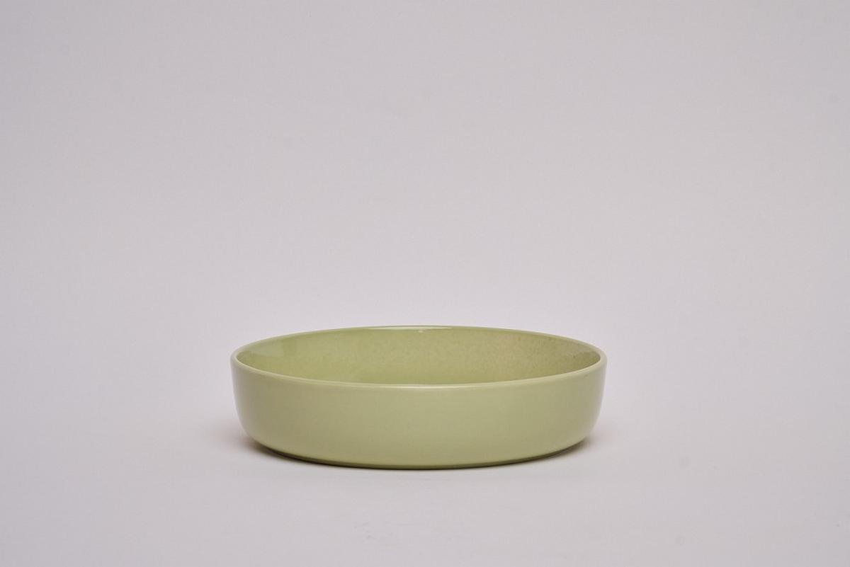 SERWIS OBIADOWO-ŚNIADANIOWY COLORI VERDE - zielony, Trend, ceramika - Novel