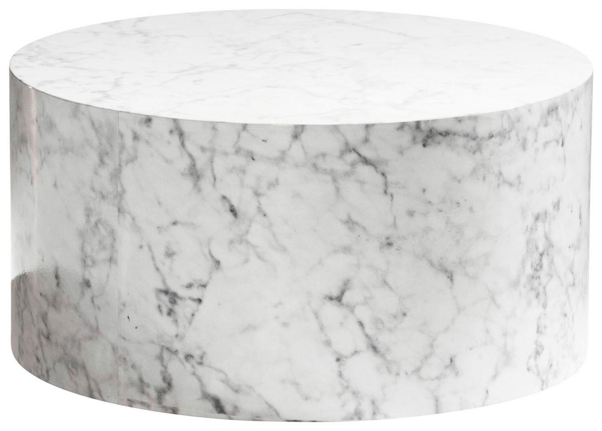 Klubska Miza Monobloc - bela, Trendi, leseni material (60/60/30cm) - Livetastic