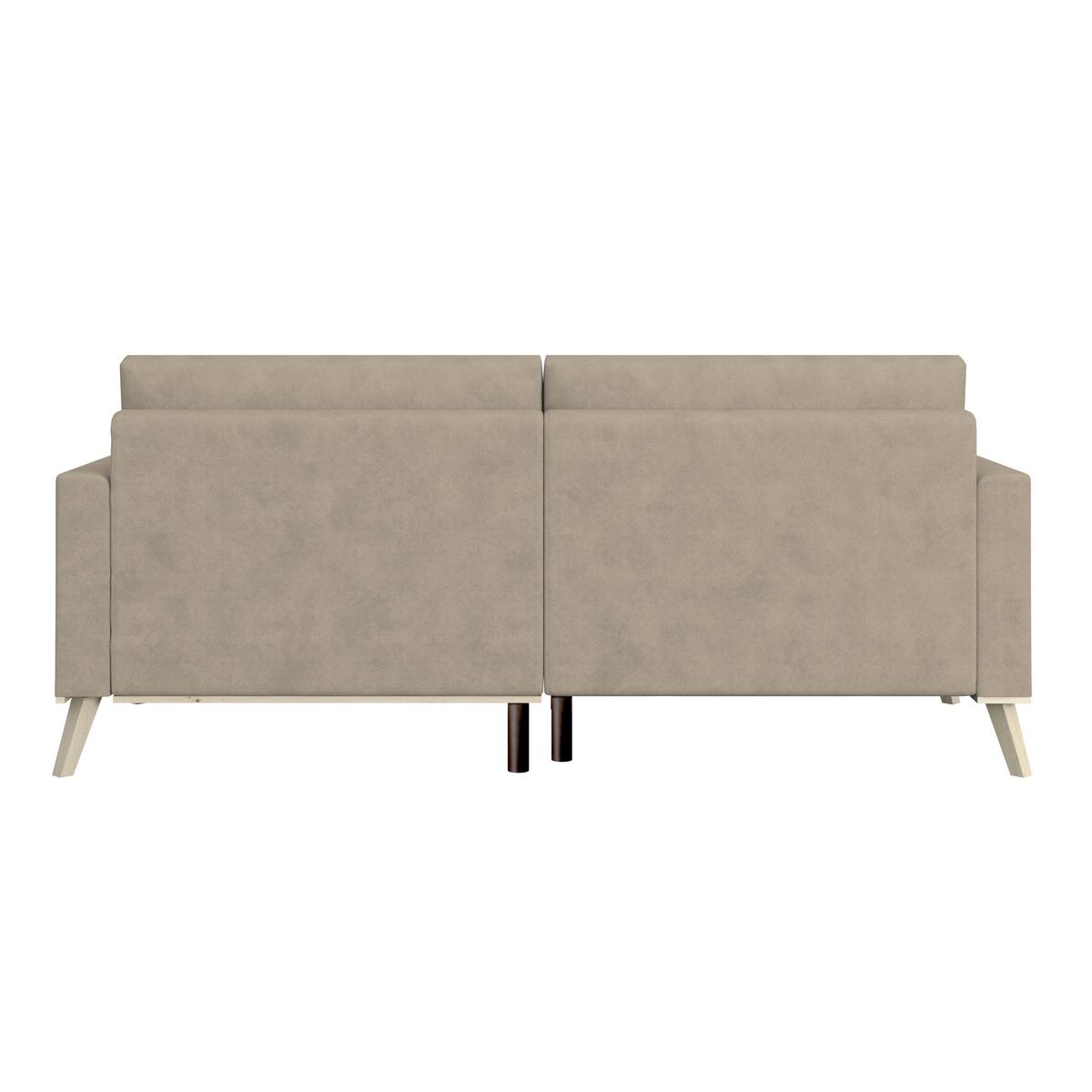 Coltar CARINI - crem, Basics, textil (222/152cm) - Modern Living
