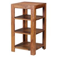 Standregal "Mumbai", aus Sheesham - Sheeshamfarben, MODERN, Holz (44/80/44cm) - MID.YOU