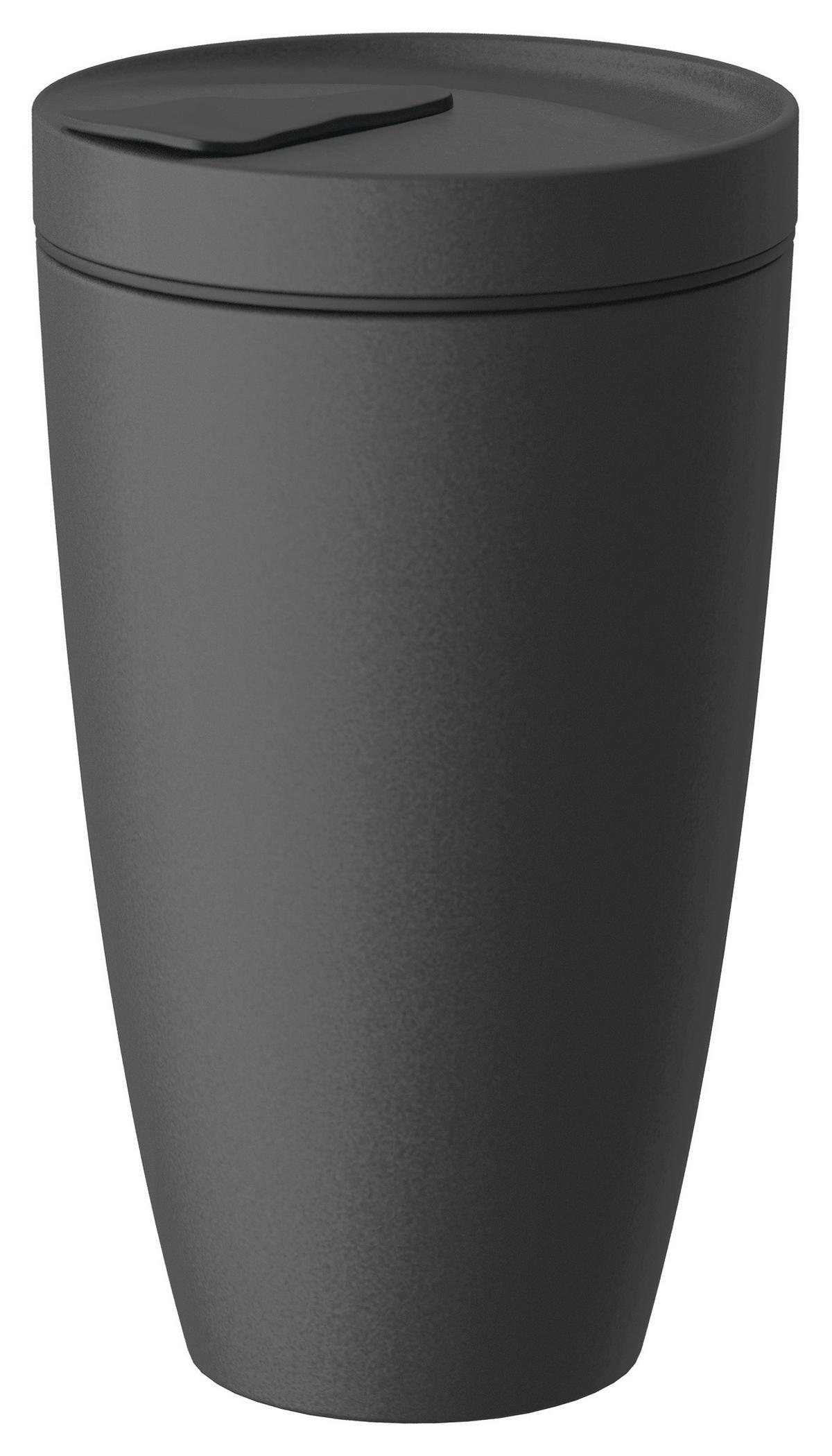 KUBEK DO KAWY MANUFACTURE ROCK VILLEROY&BOCH - czarny, Basics, ceramika (350ml) - Villeroy & Boch