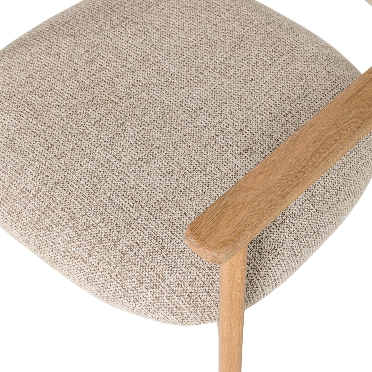 Sessel Udar Naturfarben - Naturfarben, Design, Holz/Textil (68/76/75cm) - Livetastic