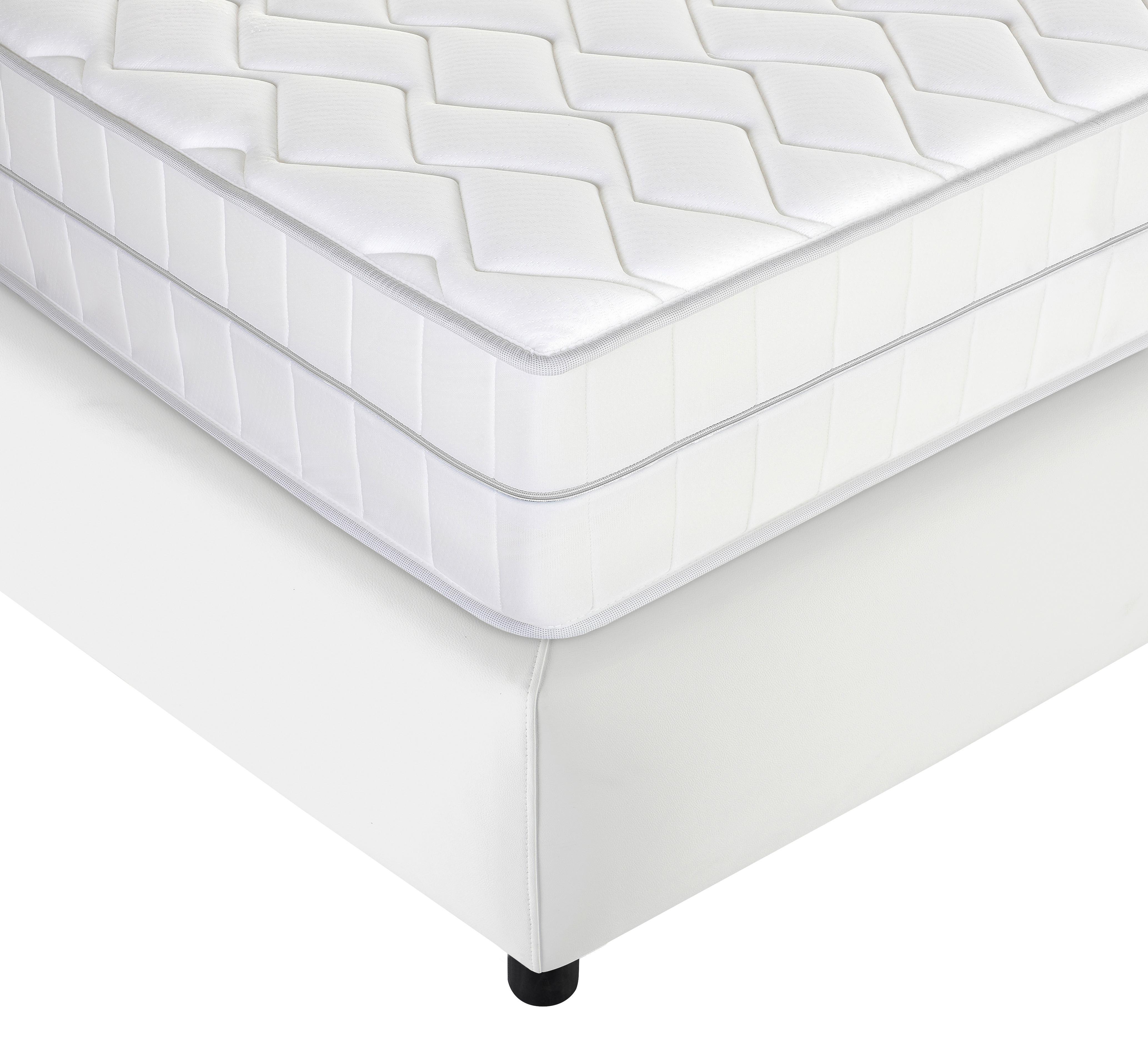 Kaltschaummatratze Dream Deluxe ca. 140x200 cm - Weiß, Basics, Textil (140/200cm) - P & B