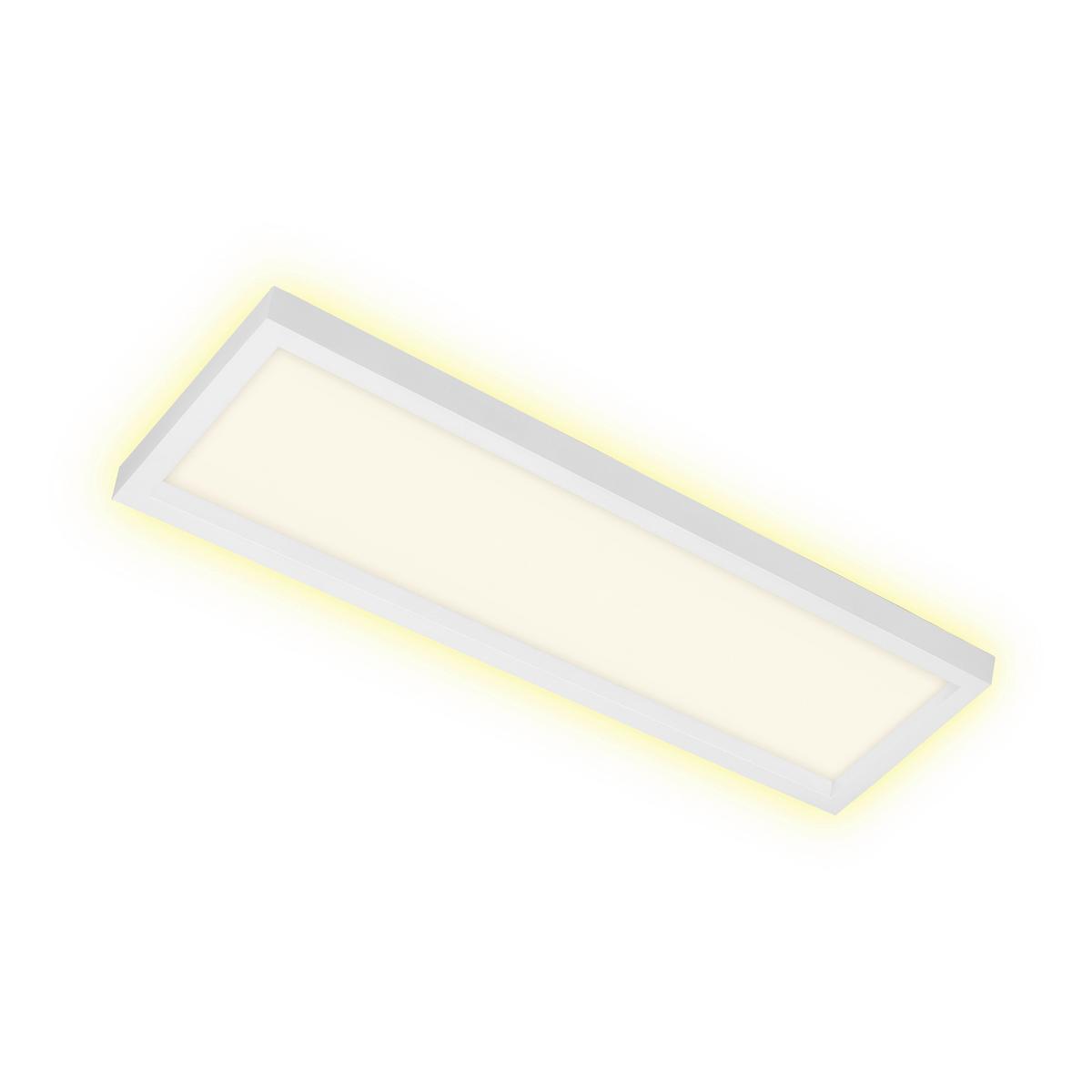 LED-Paneel Cadre Weiß max. 22 Watt - Weiß, Basics, Kunststoff (58,2/20,2/4,1cm) - Briloner