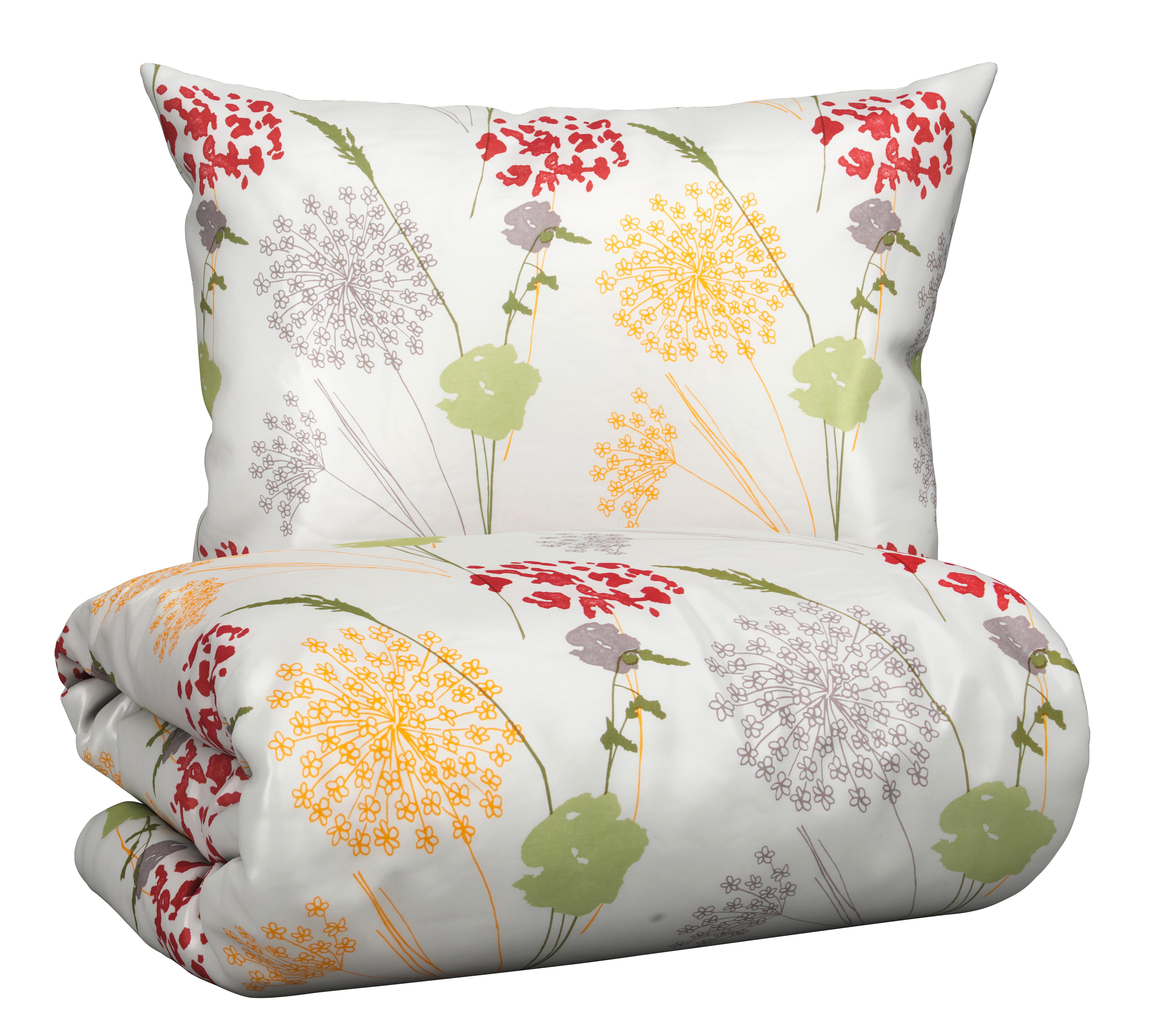 Bettwäsche Bio Eva Design ca. 160x210cm - Gelb, Modern, Textil (160/210cm) - ecoTree