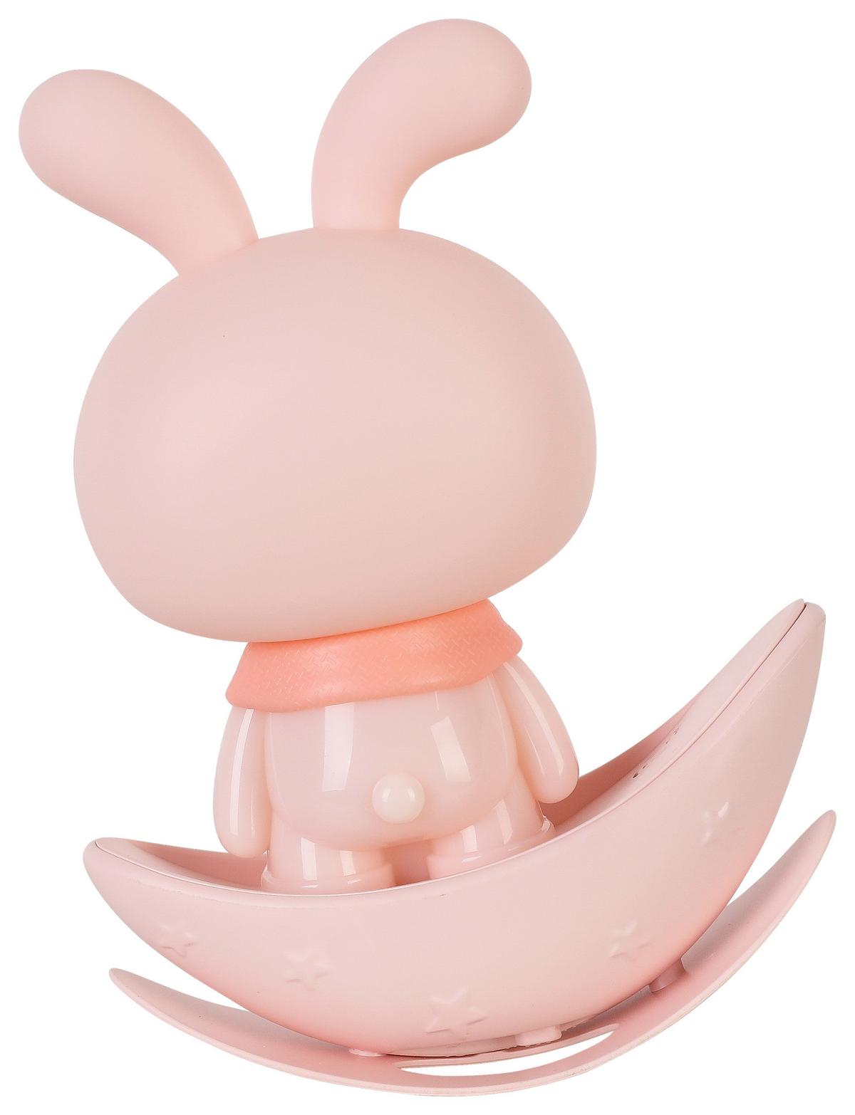 LED-Dekoleuchte Oli in Rosa max. 2,5 Watt - Rosa, Modern, Kunststoff (6/11/15,5cm) - Modern Living