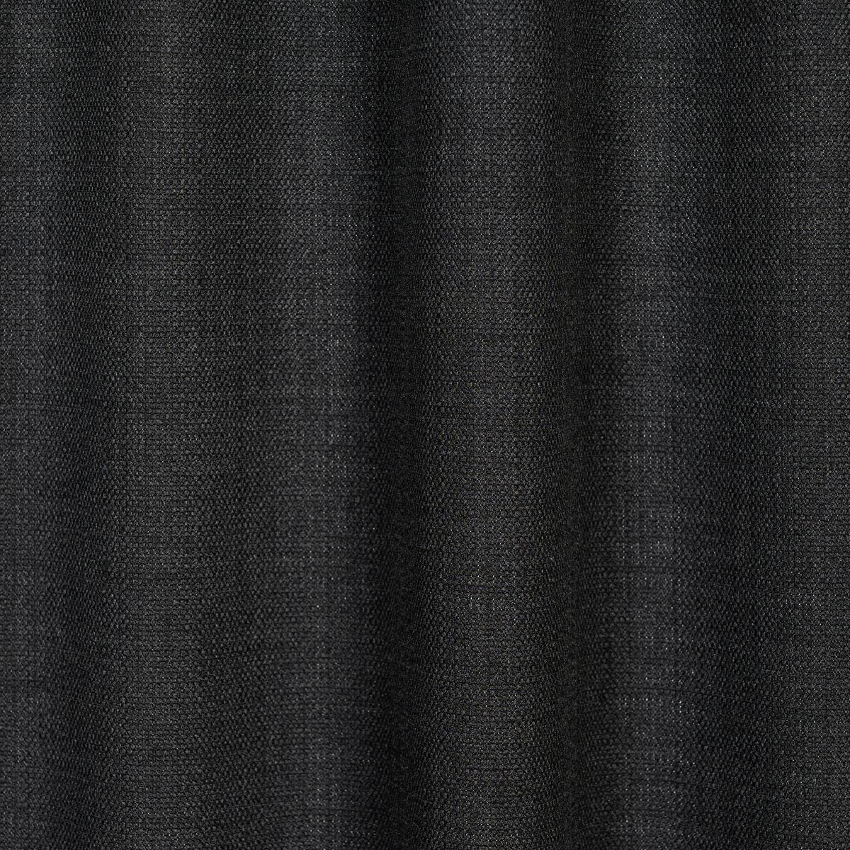 Fertigvorhang Leo Schwarz ca. 135x300cm - Schwarz, MODERN, Textil (135/300cm) - Premium Living