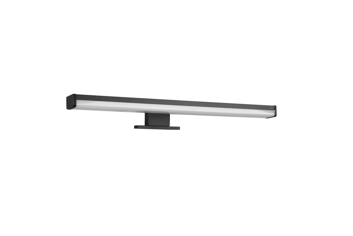 LED-Wandleuchte Lino Schwarz matt max. 7,5 Watt - Schwarz, Basics, Kunststoff (40/6/10,5cm) - Trio Leuchten