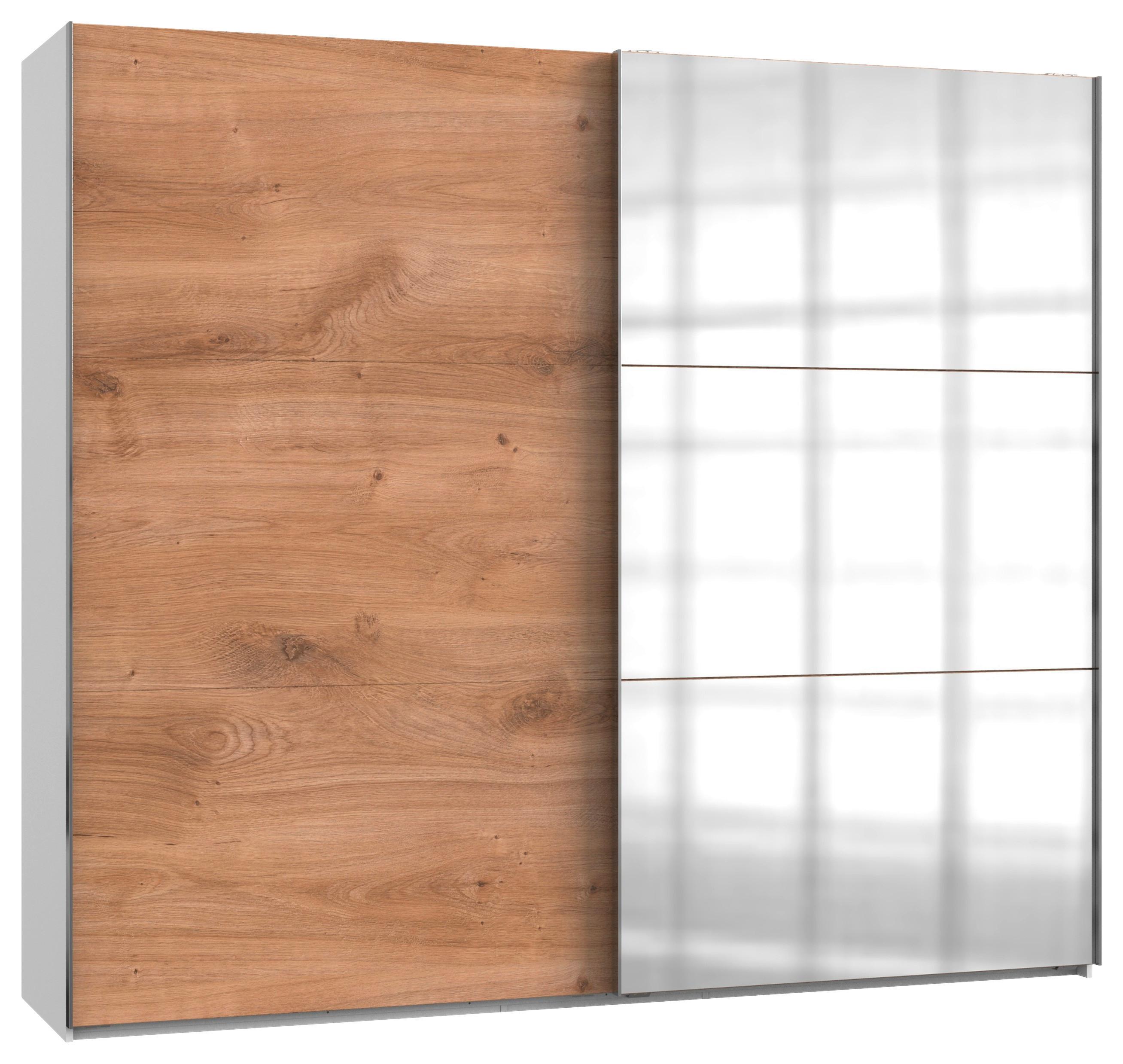 Ormar S Kliznim Vratima Level 36a - bijela/boje hrasta, Moderno, drvni materijal (250/216/65cm) - MID.YOU