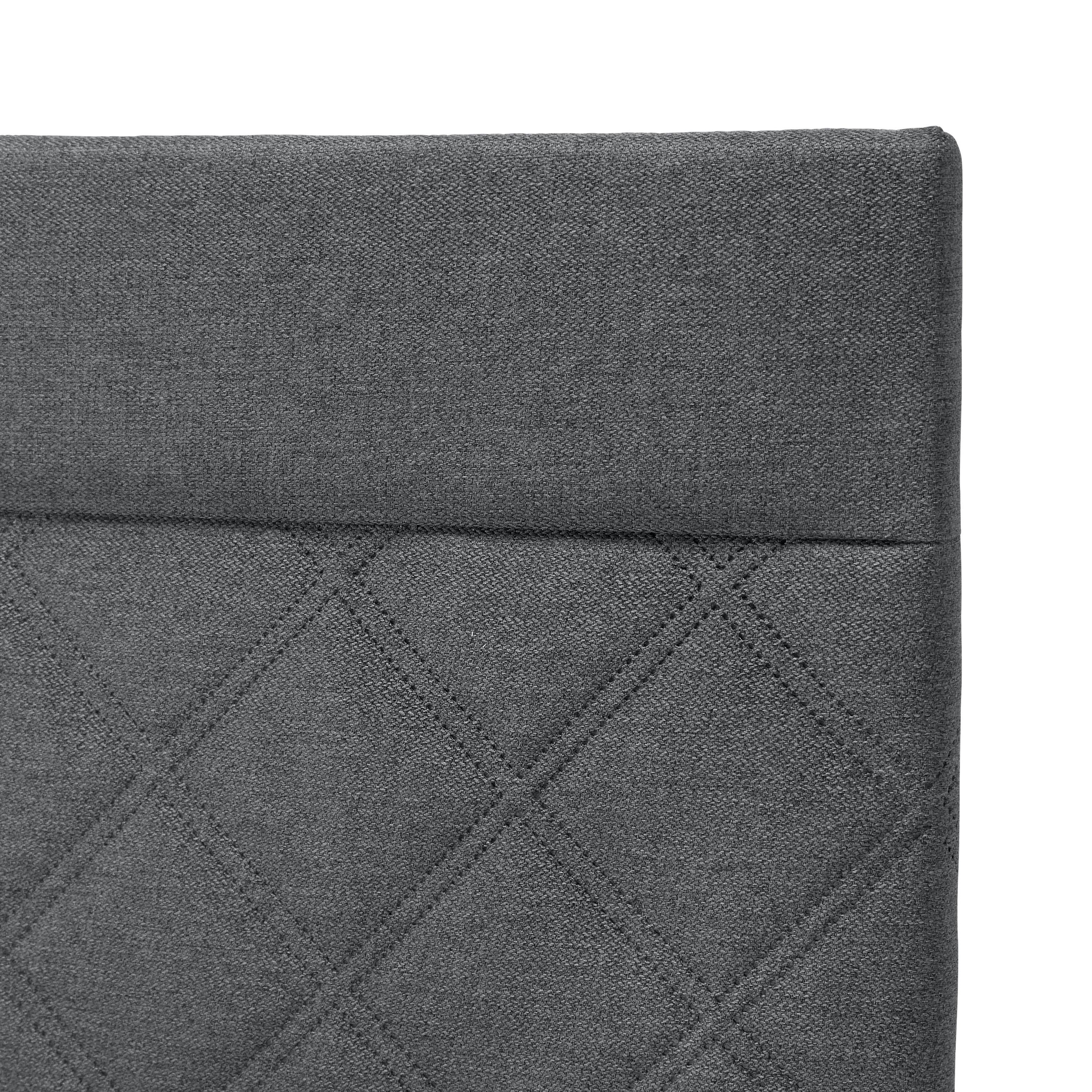 BOXSÄNG ROSA - mörkgrå/svart, Modern, trämaterial/trä (180/200cm) - Bessagi Home