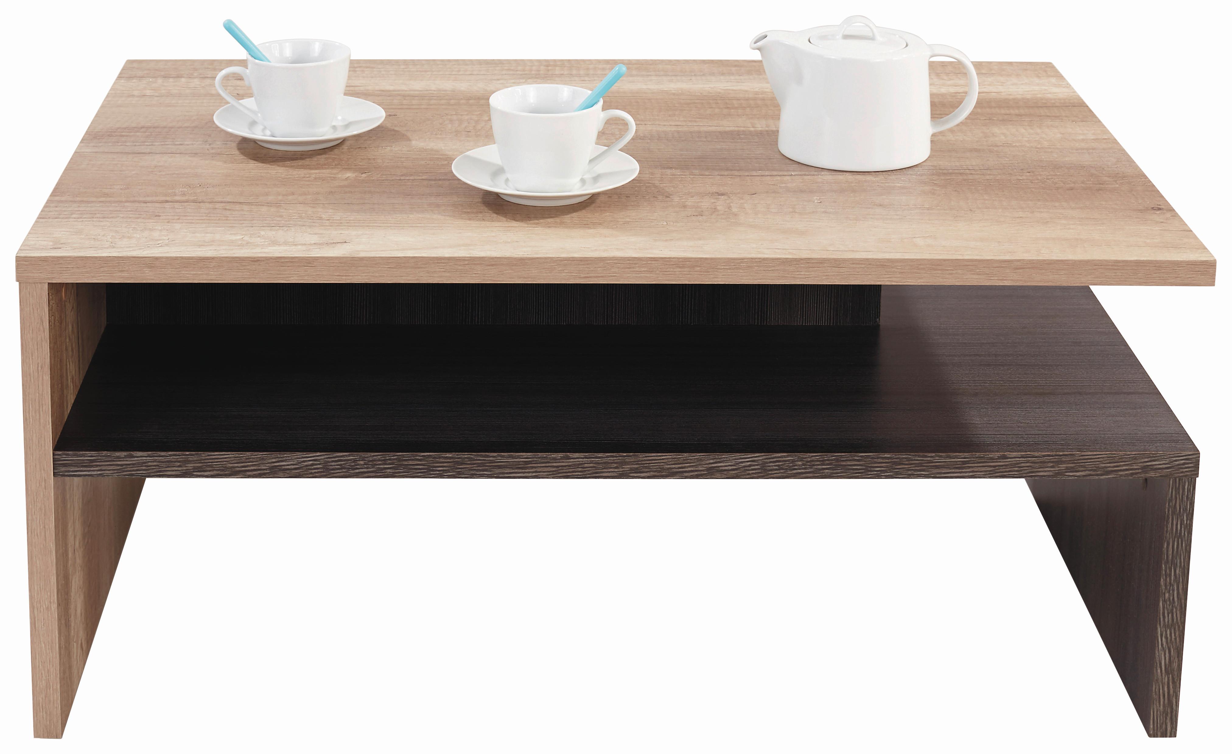 Măsuță de cafea LAURA - culoare lemn stejar, Modern, material pe bază de lemn (90/42/60cm) - Modern Living