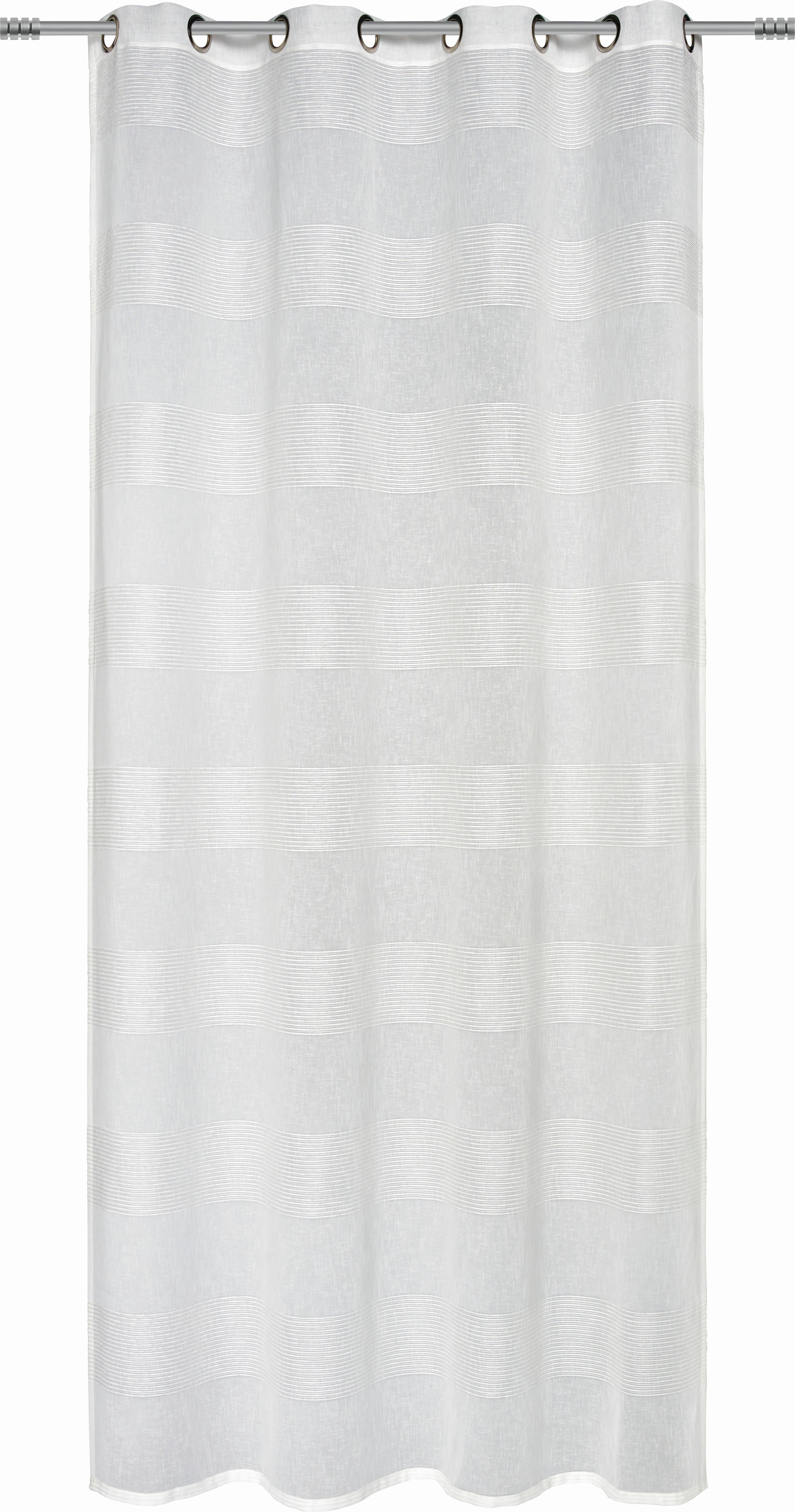 ZASŁONA NA PRZELOTKACH WIRSOW STREIF - biały, Basics, tkanina (140/245cm) - Esposa