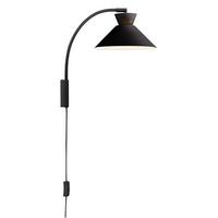 KINKIET 2213371003 DIAL - czarny, Konventionell, metal (25/40,2cm) - Nordlux