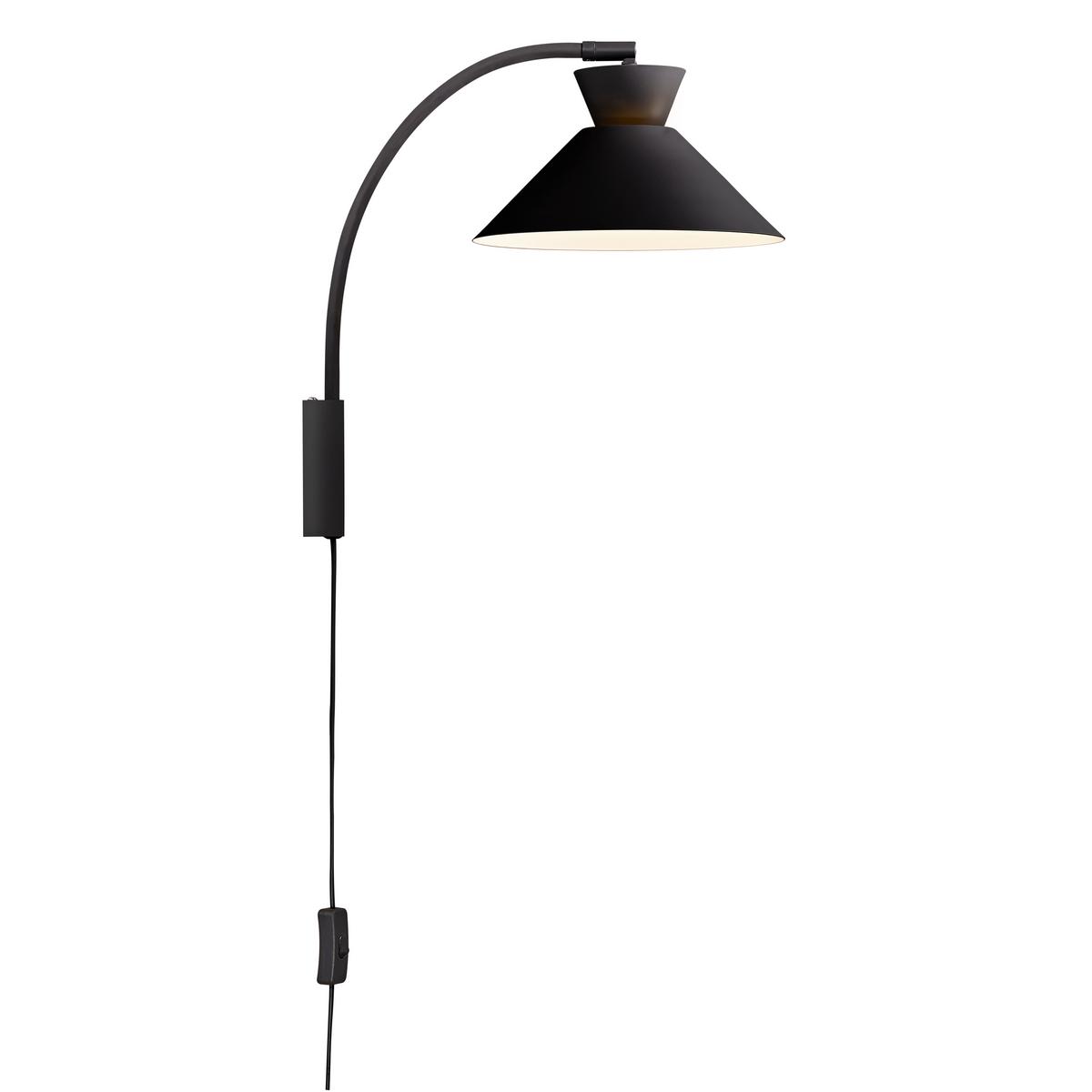 KINKIET 2213371003 DIAL - czarny, Konventionell, metal (25/40,2cm) - Nordlux