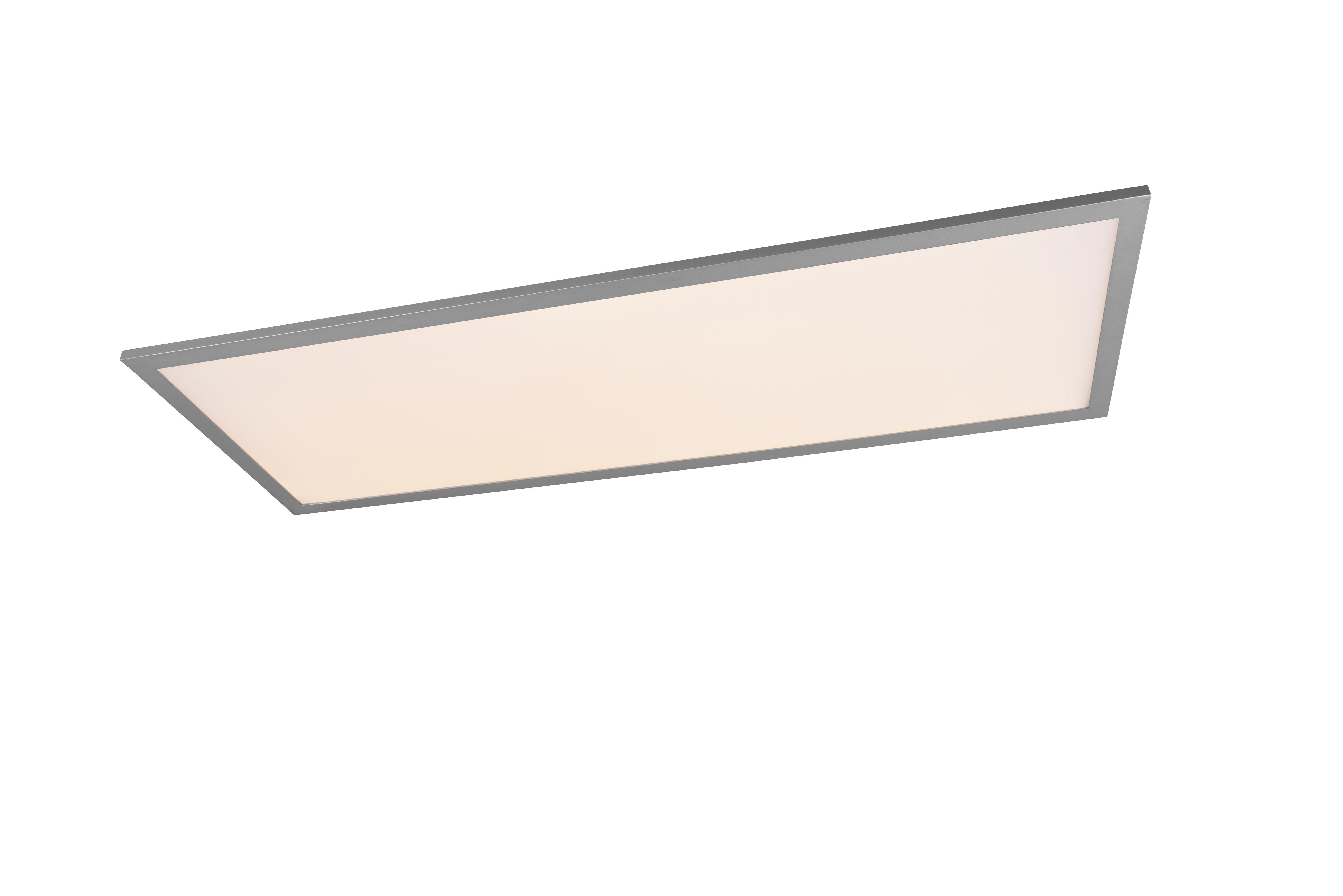 LED-Deckenleuchte Alpha Titanfarben max. 31,5 Watt - Titanfarben, Basics, Metall (30/80/5cm)