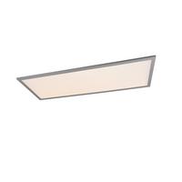 LED-Deckenleuchte Alpha Titanfarben max. 31,5 Watt - Titanfarben, Basics, Metall (30/80/5cm)