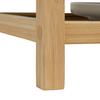 HYLLA BOSTON - naturfärgad, Modern, glas/naturmaterial (114/79/34cm) - Mömax