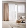 GARDINLÄNGD LEO -AKT- -EXT- - sandfärgad, textil (135/255cm) - Premium Living