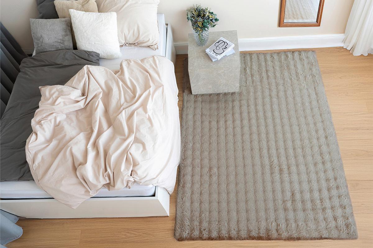 HOCHFLORTEPPICH Hailey 125 Beige 120 x 160 cm - Beige, Basics, Textil (120/160cm) - Kayoom