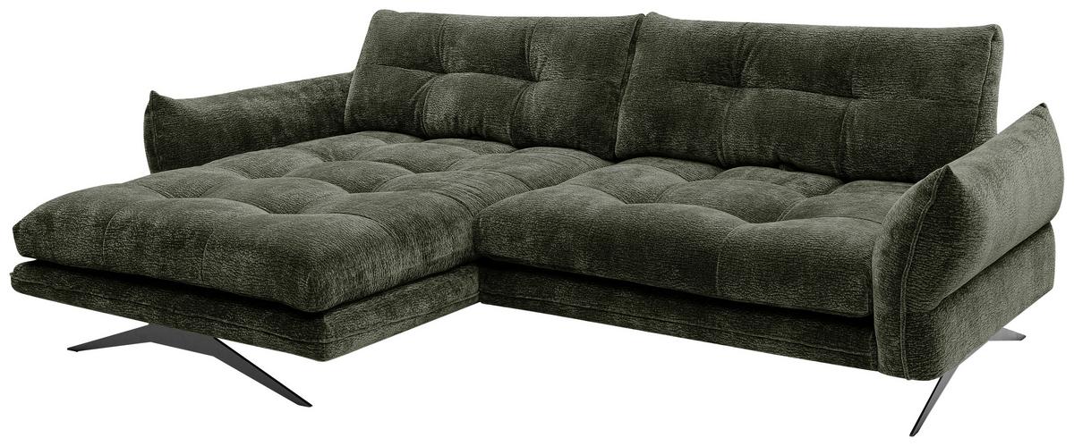 Coltar BAXTER BAXTER - măsliniu, Modern, textil (177/68-87/280cm) - Premium Living