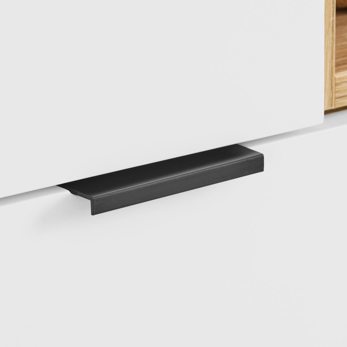 Element Ispod Umivaonika Elias -Exklusiv- - bijela/crna, Moderno, drvni materijal/metal (100/50/48cm) - Mömax