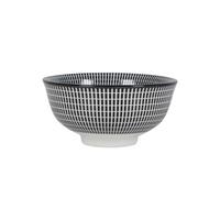 Dipschale Shiva Schwarz/Weiß - Schwarz/Weiß, LIFESTYLE, Keramik (11,7/5,6cm) - Mömax